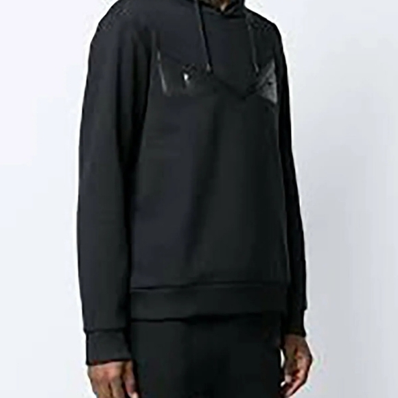 NWT and DUST Bag FENDI Monster Leather Bug Eye Hoodie Sweater - Picture 3 of 4